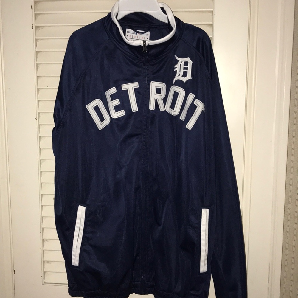 Detroit Tigers long sleeve zip up jacket